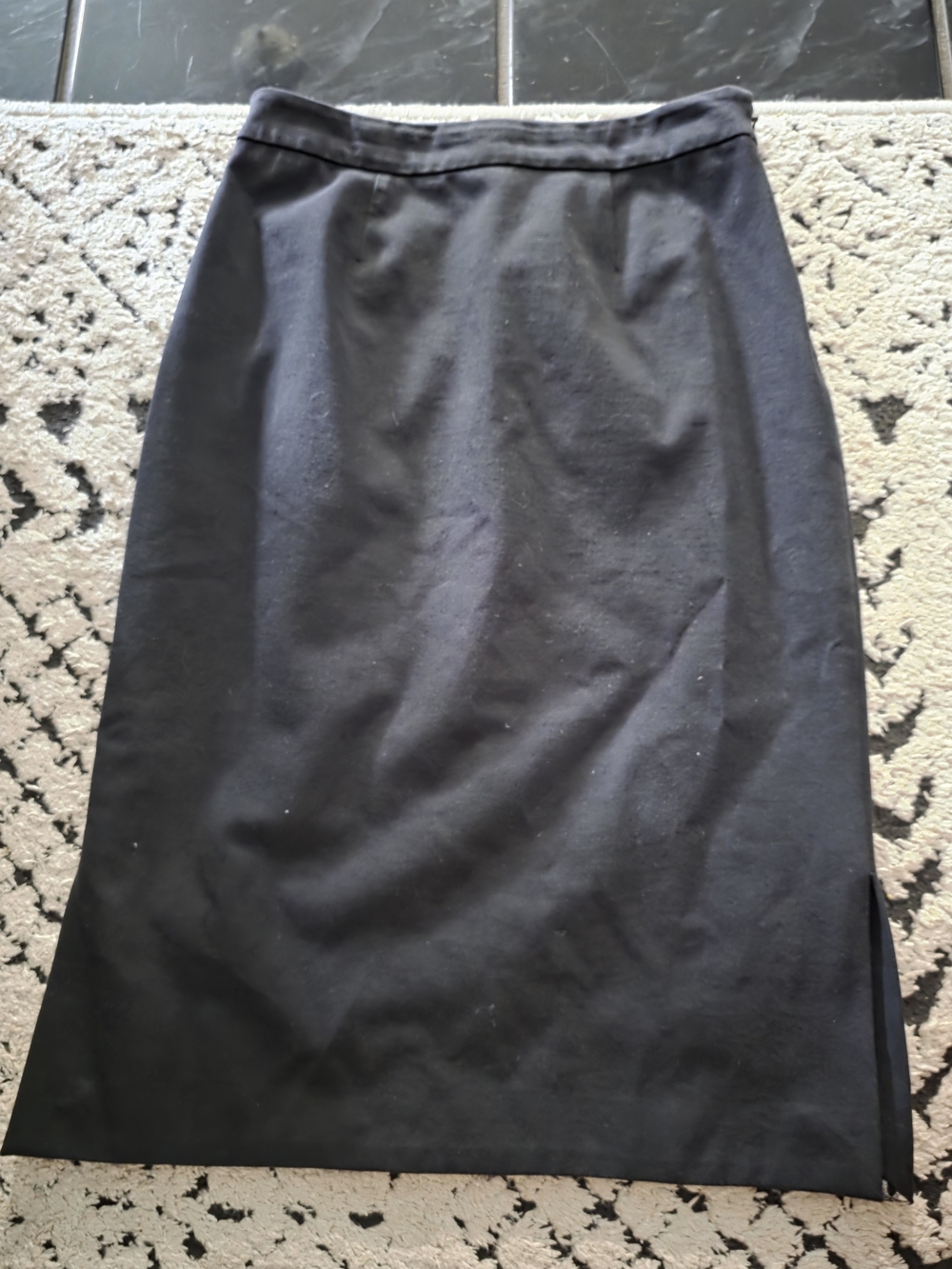 Anthropologie Black Pencil Skirt